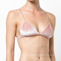 FDBL7103125 tamaño completo foto sexy para mujer ropa interior sexy nuevo diseño sujetador de terciopelo de lujo sujetadores triángulo bralette sujetador y conjunto de bragas